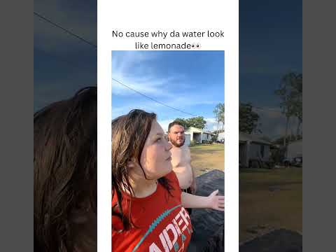 No cause why da water look like lemonade? #viral #funny #shortvideo #shorts #fyp #cute #viralvideo thumbnail