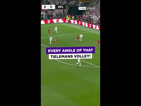 What a strike from Youri Tielemans! ? #beINSPORTS #beINUEL #UEL #shorts thumbnail