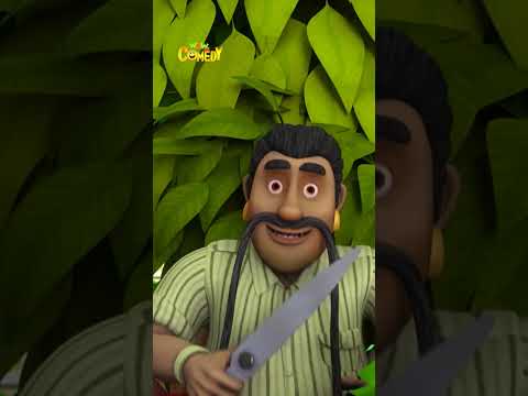 Chacha Bhatija | Sabse Lambi Mooche ? 07 | Popular Cartoon Shorts | Wow Kidz Comedy #shorts thumbnail