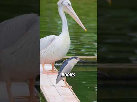 A night heron sporting pigtails#animals #funnyanimal #funny #cute #birds thumbnail