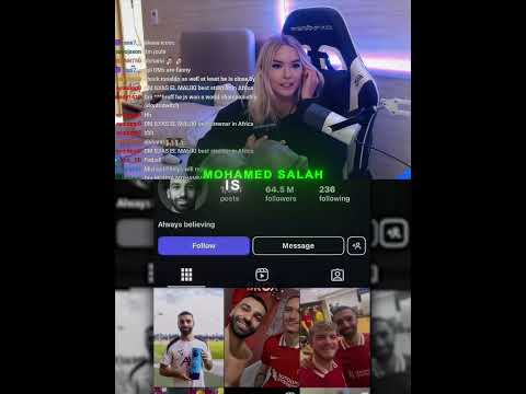 Mohamed Salah Blocked Her 🚫🗿 #shorts #viral #funny #trending thumbnail