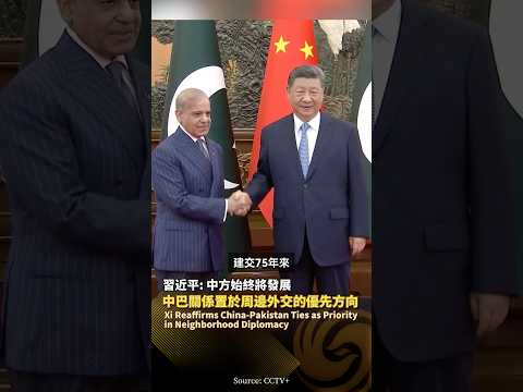 習近平會見巴基斯坦總理夏巴茲‼️中方始終將發展中巴關係置於周邊外交的優先方向 #鳳凰衛視 #phoenixtv #習近平 #巴基斯坦 #中巴 #中國 #外交 thumbnail