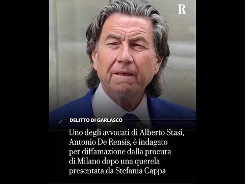 Uno degli avvocati di Stasi, De Rensis, è indagato per diffamazione thumbnail