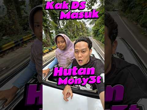 Kak DS masuk Hutan Monkey #comedy #minivlog #anakdesa #hutan thumbnail