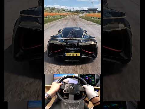 #2059 I Jumped Over 20 HELICOPTERS in a '20 Lotus Evija #shorts thumbnail