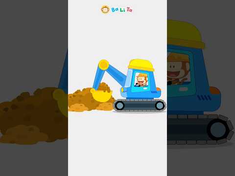 Ekskavator Mengeruk Pasir #babalilitata #balita #kartun #kartunlucu #kartunanak thumbnail