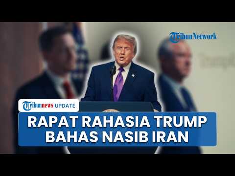 Trump Gelar Rapat Rahasia di Gedung Putih Bahas Nasib Iran, Teheran Bantah Kesepakatan Sementara thumbnail