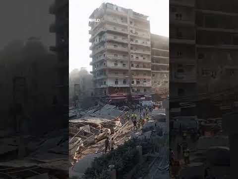 Heavy Israeli strikes near Jabal Amel Hospital in Lebanon thumbnail