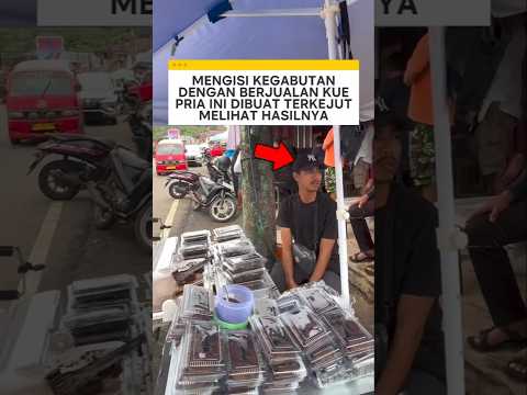 mengisi kegabutan dengan berjualan kue pria ini dibuat terkejut melihat hasilnya ❗ #videoviral thumbnail