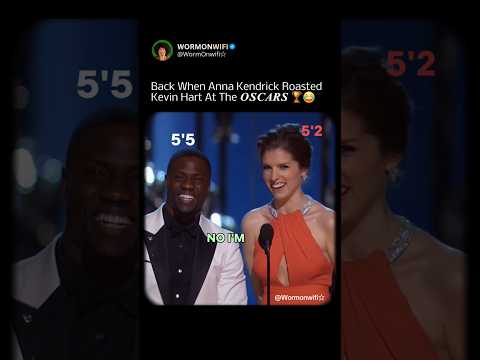 Back in (2016) when Anna Kendrick Roasted Kevin Hart at the oscars. thumbnail
