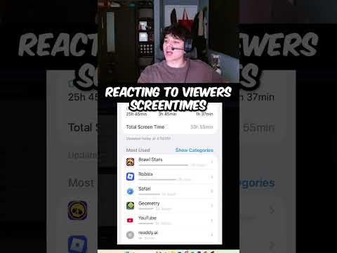 Insane Screentimes… 💀 #shorts thumbnail