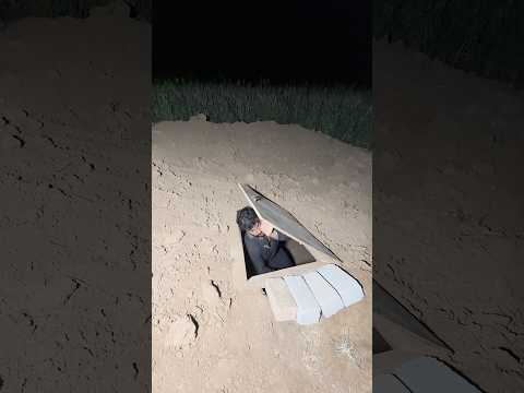 Under Ground House Making #shorts #outofmindexperiment thumbnail