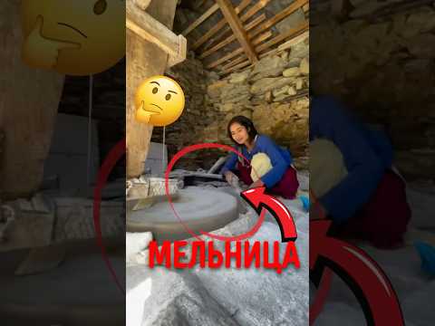 🌾 Как река сама делает муку! #непал #водянаямельница #мука thumbnail