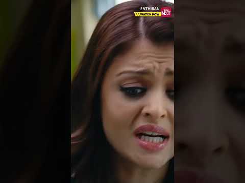 Epic Train Fight Scene!! #enthiran #rajinikanth #aishwaryaraibachchan #sunnxtshorts thumbnail