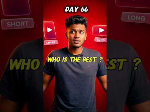 Shorts vs Long Videos? Best Choice for New YouTubers (Explained) Day 66 #mission1mwithyou thumbnail
