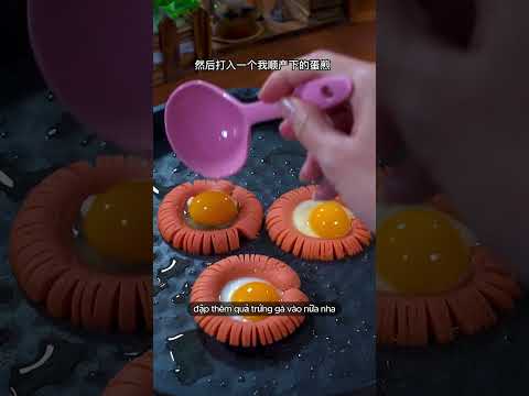 làm trứng mặt trời thumbnail