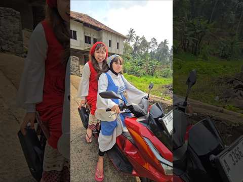 itu siapa yah yang naik motor merah#trendingshorts thumbnail