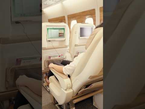 Premium Economy Class ASMR: The Relaxing Sounds of Flying Emirates thumbnail
