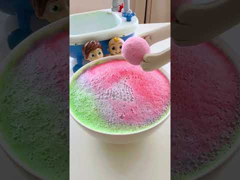 Let's Say The Color🌈🐶 May 28th Part2 #shorts #bathbomb #colormixing thumbnail
