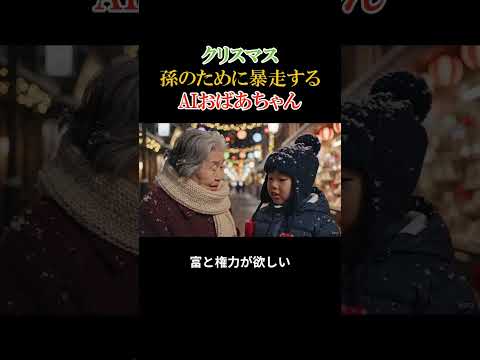 AIおばあちゃんクリスマスの大暴走 【#71】 #ai #aivideo #aishorts #shorts   #おばあちゃん #クリスマス thumbnail