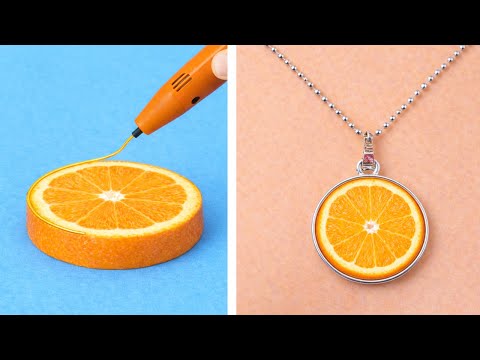 KERAJINAN PENA 3D YANG KEREN & LEM PANAS ? Ide DIY Mudah Buatan Rumah | 123 GO! FOOD thumbnail