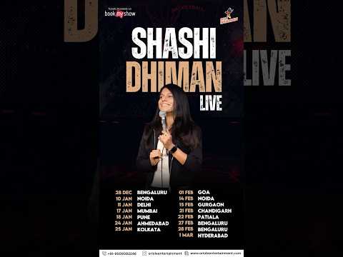 Noida 10 Jan, Delhi 11 Jan, Mumbai 17 Jan, Pune 18 Jan. Tix link in first comment #standupcomedy thumbnail