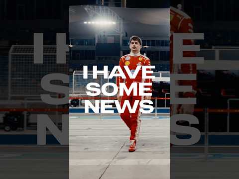 Charles has some great news to share… #F1shorts #F1 thumbnail