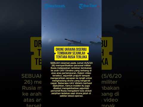DRONE UKRAINA DISERBU TEMBAKAN! SEJUMLAH TENTARA RUSIA TERLUKA thumbnail