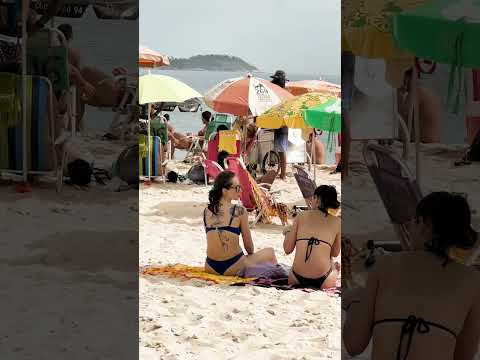 🇧🇷 Sunny day at LEBLON beach Brazil thumbnail