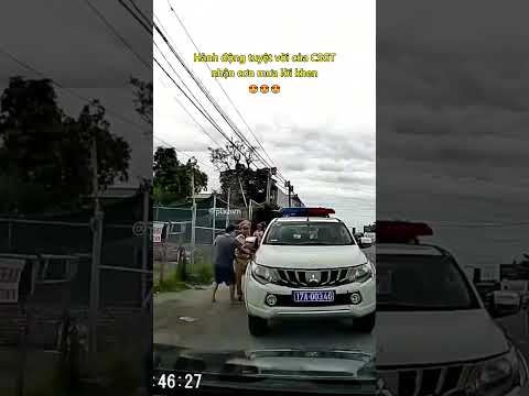 Hành động tuyệt vời của CSGT nhận cơn mưa lời khen 😍 #csgt #viectot #shorts thumbnail