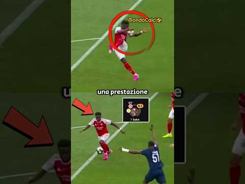 La finale di Saka è stata un incubo 💔 Il Messi di Londra è sparito in finale. 😳😰 thumbnail
