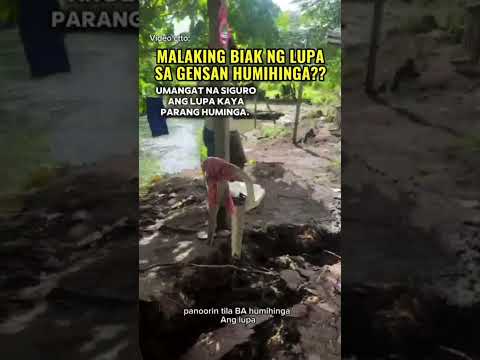 Malaking UKA ng lupa HUMIHINGA! Nakakakilab0t, sa lakas siguro ng LINDOL | Lindol sa gensan | Gensan thumbnail