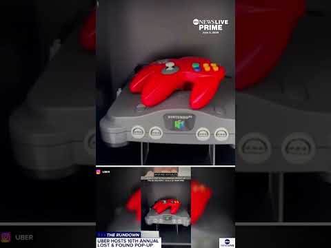 Uber's 10th annual lost-and-found display revealed some of the most unusual items left behind thumbnail