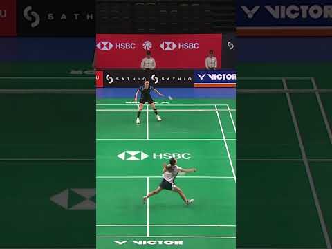 Defence turns into attack! #shorts #badminton #BWF thumbnail