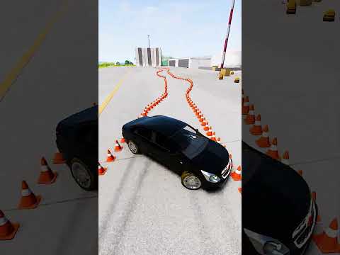 Konuslar orasidan drift! ? Urilmasdan manzilga yetadimi? (BeamNG.drive) thumbnail