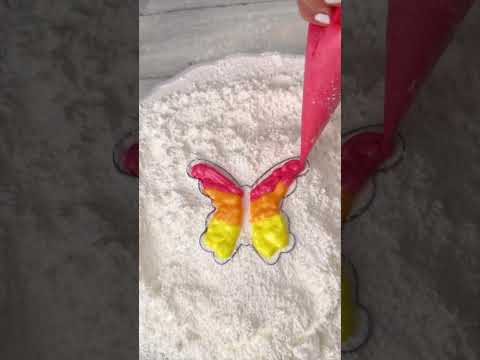 Butterfly marshmallow 🦋🦋 How to make marshmallow at home thumbnail
