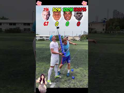 ? Agility Challenge | Which soccer player is the smartest!? ? #Funny thumbnail