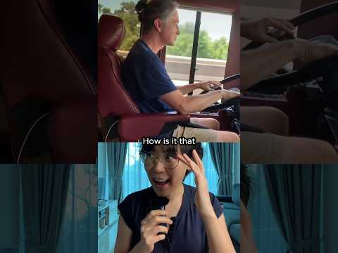 Why bus drivers get the best (bouncy) seat thumbnail