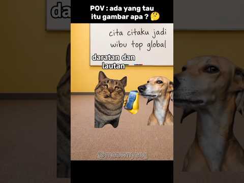 itu gambar apaan ya ? 🤔 #memes #cat #kucinglucu #quiz #shorts thumbnail
