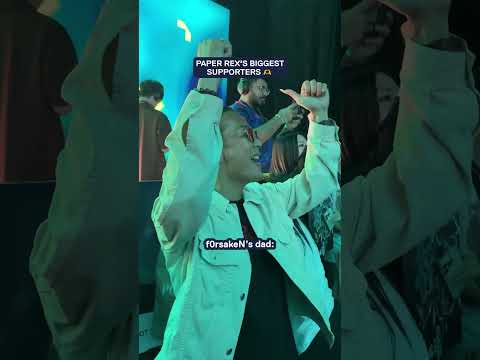 When the win for Paper Rex happened on stage, their loved ones were there for every second of it ? thumbnail