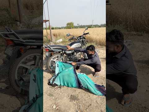 Sadi Vs bike Tyre Experiment #shorts #outofmindexperiment thumbnail