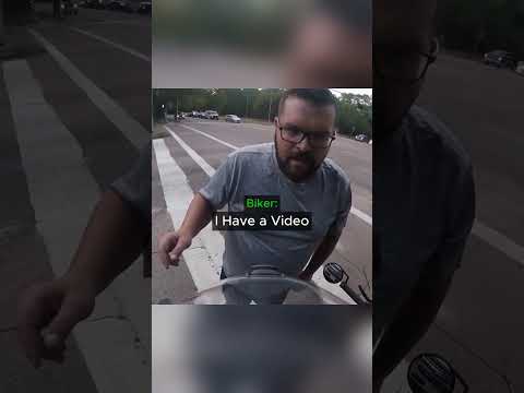 When a Trucker Runs a Biker Out His Lane... thumbnail