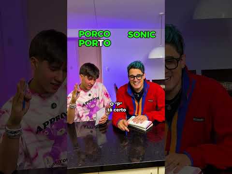SONIC VS UM PORCO?? JOGO DAS PALAVRAS HAHAH thumbnail