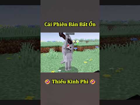 Phiên Bản Sói Tử Thần Thiếu Kinh Phí Bất Ổn Nhất Minecraft 🤣 #shorts thumbnail