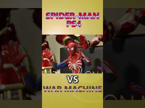 SPIDER MAN PS4 VS WAR MACHINE #Shorts thumbnail