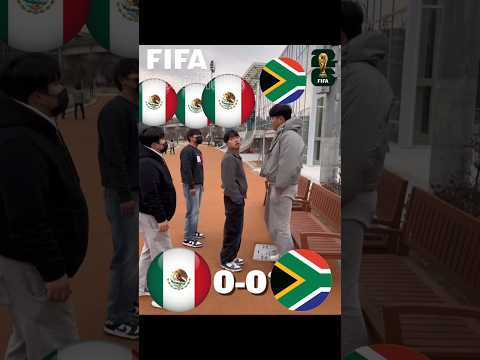 Mexico VS South Africa FIFA World Cup Match was☠️🔥#fifa #mexico #southafrica #football thumbnail