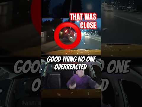ALWAYS be calm when driving 💯 #cars #dashcam #parody #jylez06 thumbnail