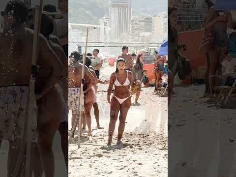 🇧🇷 Beautiful day at LEBLON Beach Brazil thumbnail