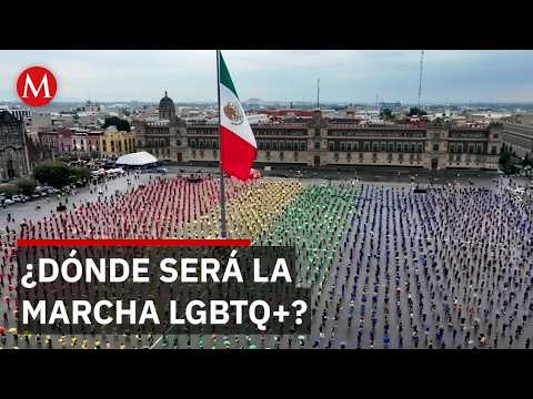 Marcha LGBTQ+ llega al Zócalo capitalino, pero escenario se reubica por Fan Fest thumbnail