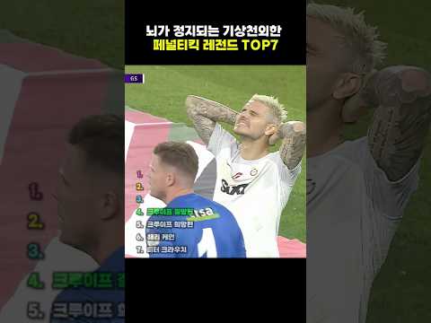 뇌가 정지되는 기상천외한 페널티킥 레전드 TOP7 thumbnail